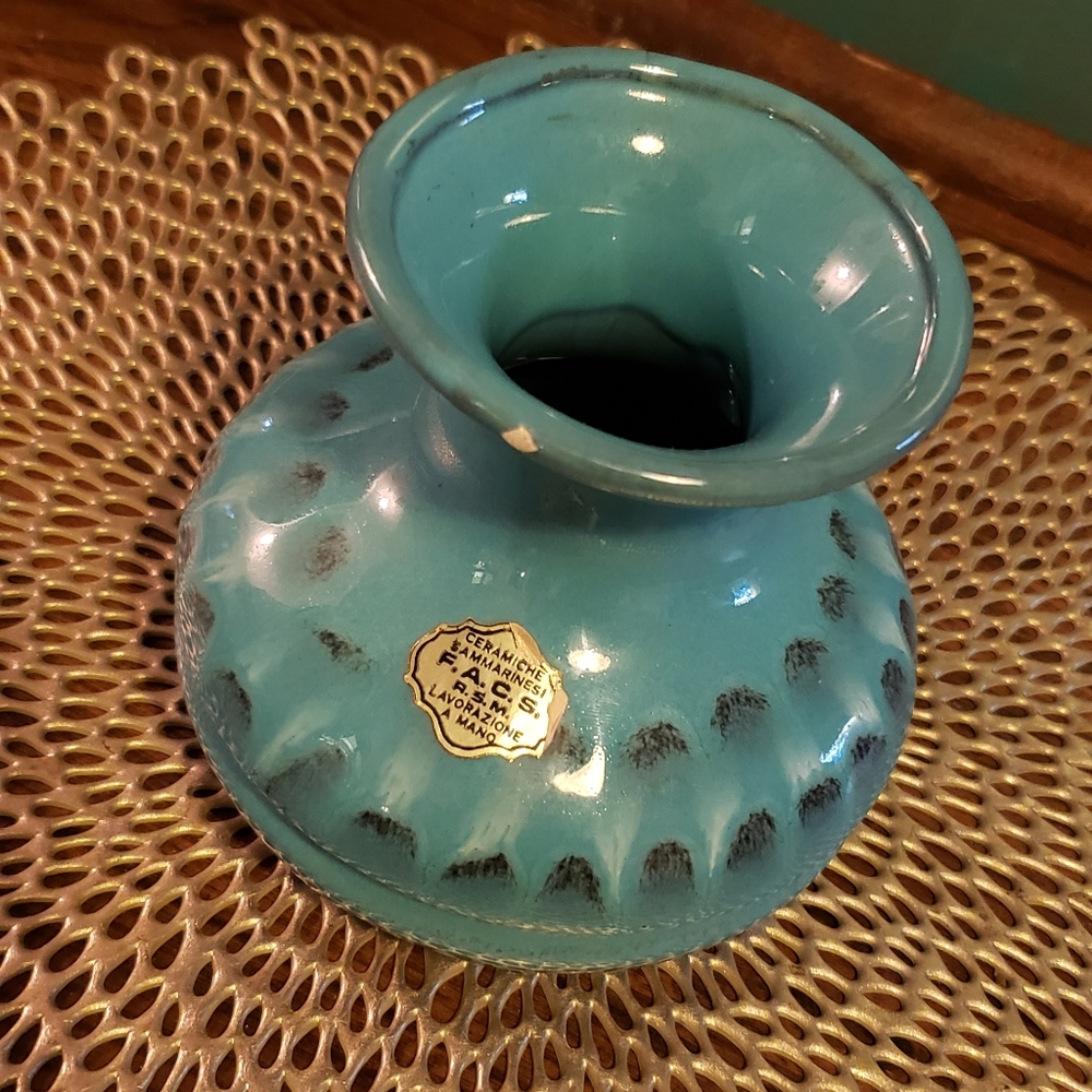 Vintage Handmade Italian Vase